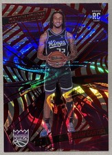 2024-25 Panini Revolution - Rookies Devin Carter #125 Red Swirl (RC) Kings