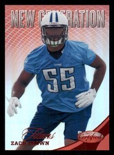 2012 Certified Mirror Red #313 Zach Brown /250