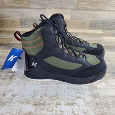 Korkers Greenback Mens Wading Boot Sz 13 Blac...