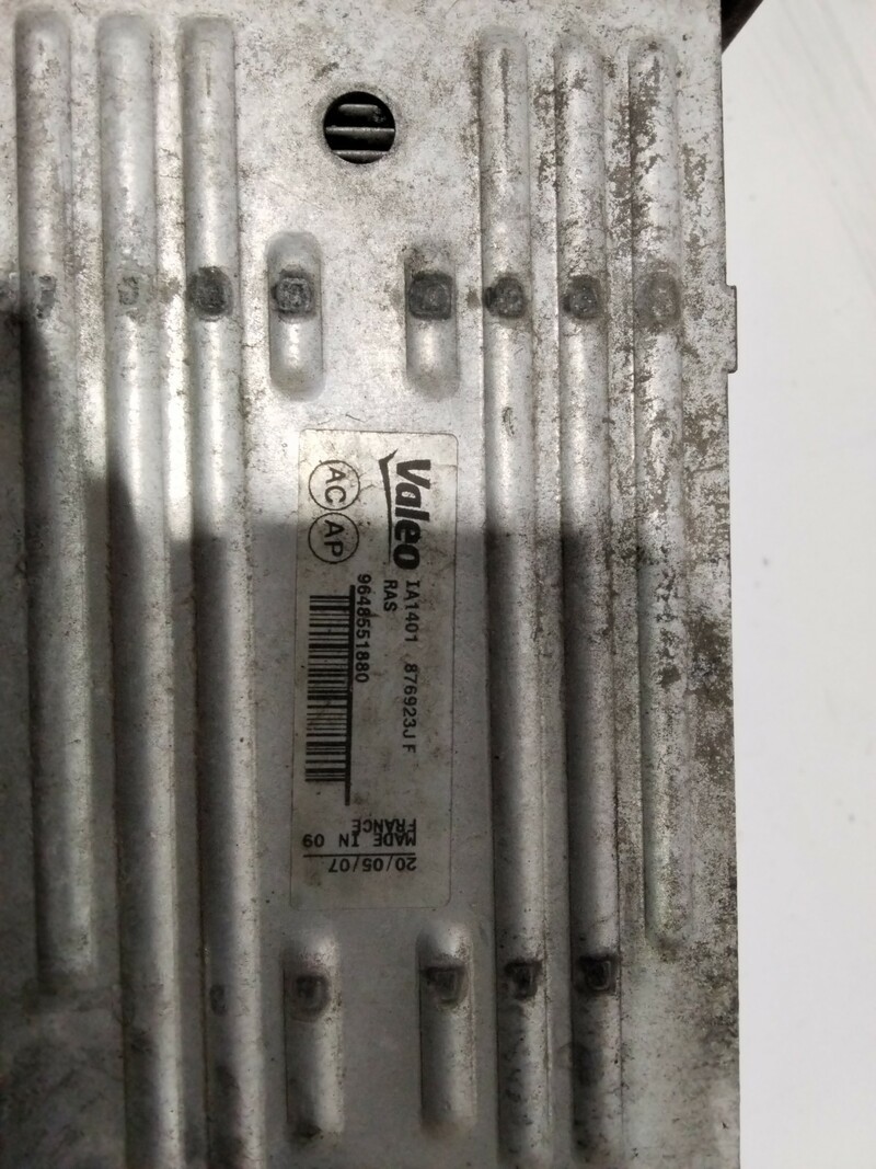 9684212480 ladeluftkühler CITROEN C4 BERLINA COLLECTION 2004 1847066