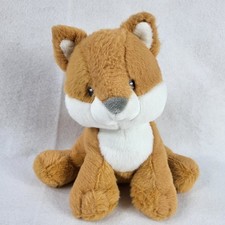 Baby Gund Rococo Fox Lovey Plush Stuffed Animal Toy 8  Orange Tan