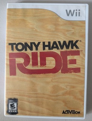 Tony Hawk: Ride (2009) Nintendo  Wii Video Game CIB Tested Working 