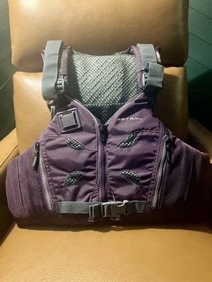 Astral V-Eight PFD Life Jacket Medium Large purple Paddling Sailing V8 Vest
