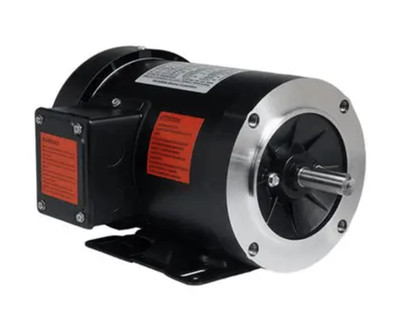 General Purpose Motor, 1 HP, 1800 RPM, 230/460V, 56C Frame, C-Face 