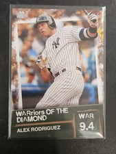 2020 Topps Warriors of the Diamond Gold /50 Alex Rodriguez 