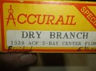 HO Three Bay Center Flow ,Dry Branch Kaolink, Accurail Original Box — photo 3