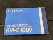 Sony RM-E100V Video Editing Controller