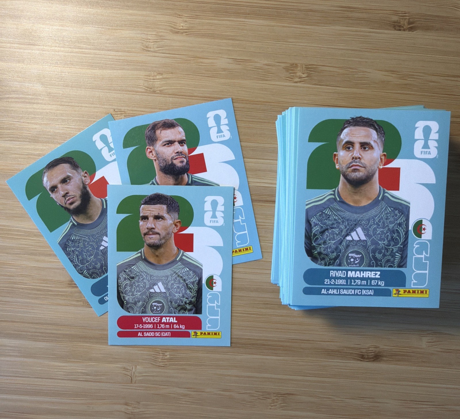 Panini FIFA World Cup 2026 Album - ALGERIA SINGLE STICKERS - FREE SHIPPING