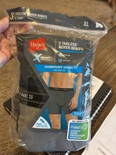 Brand New Hanes Tagless Boxer Briefs Comfort Cool 3 Pack Mens XL