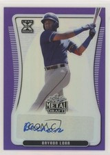 2020 Leaf Metal Draft Purple Rainbow 16/25 Bayron Lora #BA-BL1 Auto 00c0