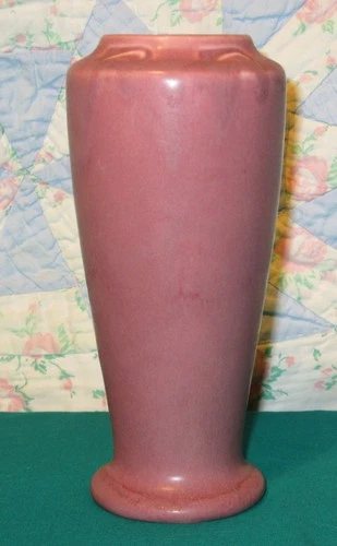 Antique Rookwood Vase 1927 XXVII Mauve Matte Finish #2112 Excellent Cond 6 1/4"