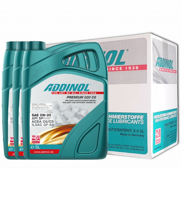 ADDINOL PREMIUM 020 C6   3 x 5L(Karton)