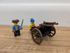 1993 Lego Pirates I: (1970) Gun Cart - 100% Complete W/Minifigures