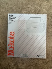 Typewriter Ribbon Olivetti Ribbon B136 ET 201, 221 Brand New In Box