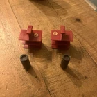 Vintage 1985 GI Joe Cobra Hydrofoil Moray Depth Charge Set Holders Nice *ML