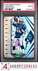 2018 PANINI PHOENIX UNMATCHED #1 TOM BRADY POP 1 PSA 8