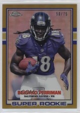 2015 Topps Chrome 1989 Super Rookies Gold Refractor 50/75 Breshad Perriman 3c7