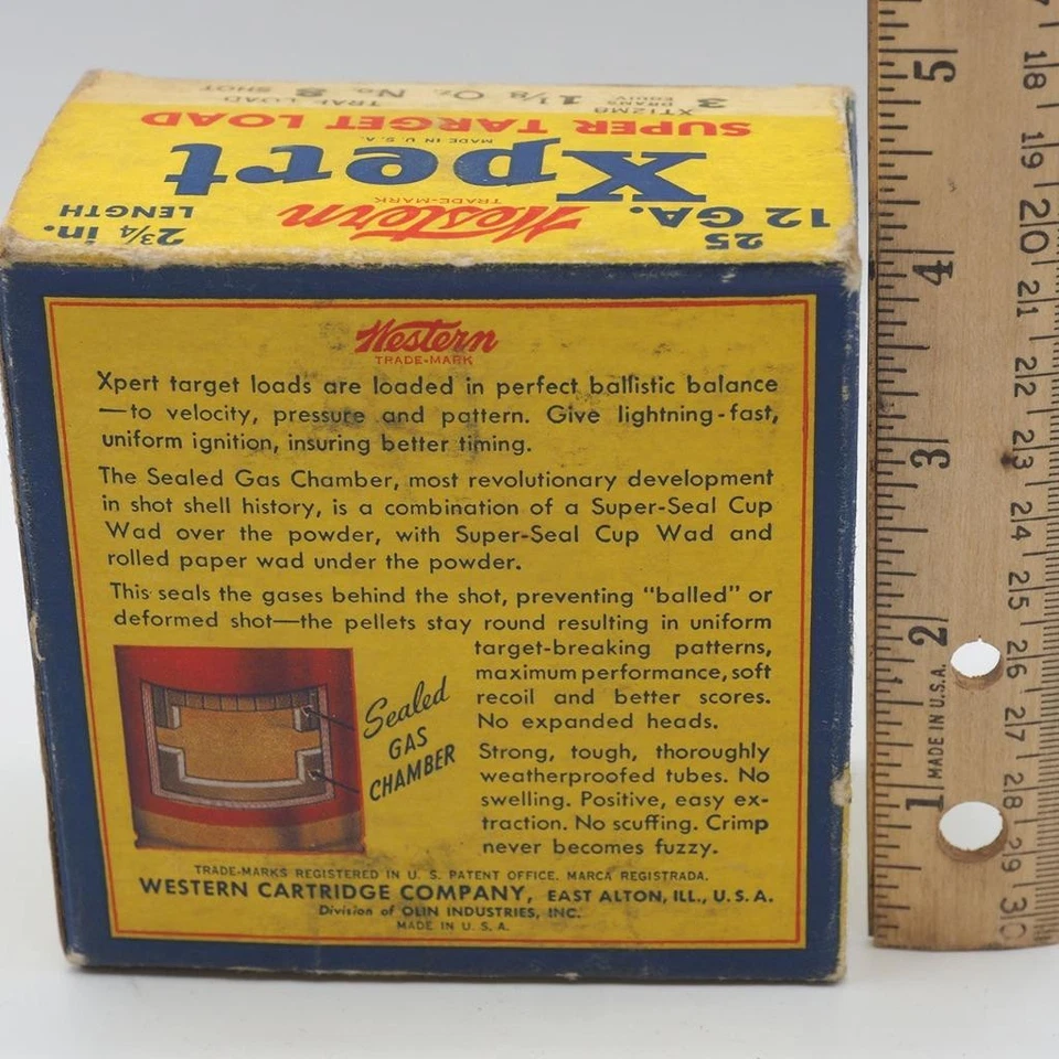Western Xpert Super Target Load Ammunition Shotgun Shells Empty Box - Image 2 of 2