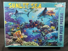 White Mountain Puzzle Sunlit Sea Royce Art Dolphin Sunglasses Coral Reef New