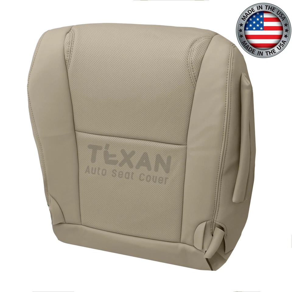 Cubierta de asiento inferior de cuero sintético para pasajero color tostado para Lexus GS430 2006 a 2009 Foto 3 de 4