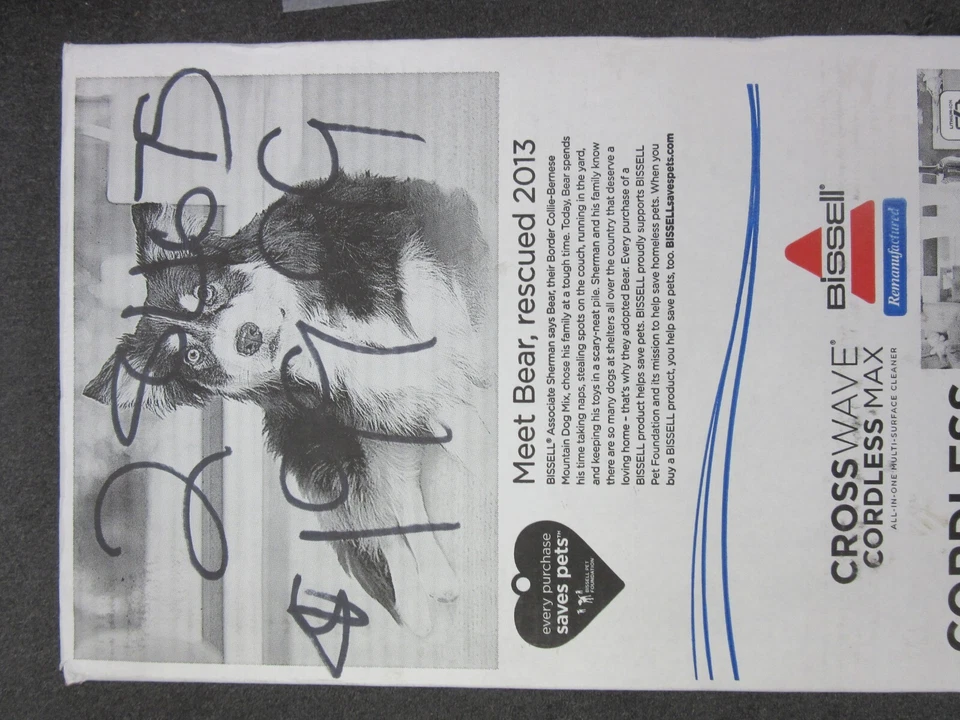 Bissell Model 2554R Crosswave Cordless Max All-In-One Multi-Surface Cleaner NEW - Image 2 of 4