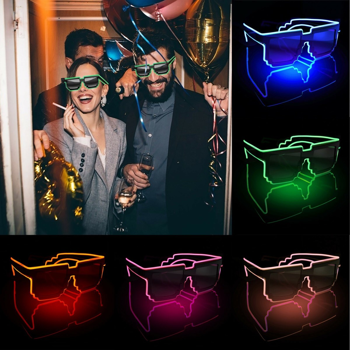 Rave Party Glasses