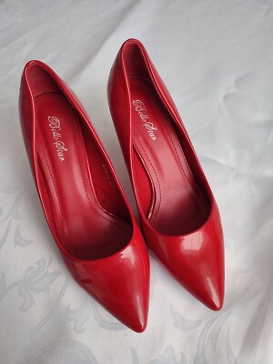 Damen Pumps Gr.37 Rot  von Firma Bella Star