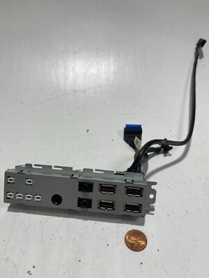 Dell OptiPlex USB Audio Panel W/ Cables DP/N: 0DJH3K