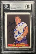 DON MAGNIFICENT MURACO SIGNED 1985 O-PEE-CHEE #21 BECKETT AUTO 755