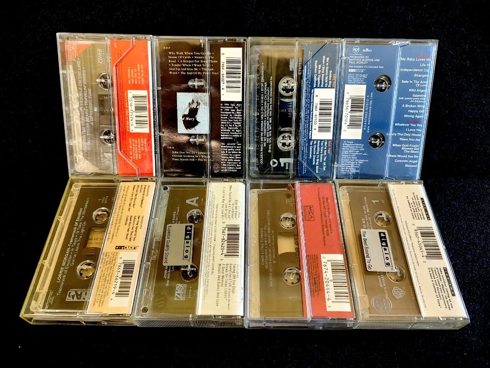 Lot of 8 Country Music Cassette Tape Sawyer Brown Mary Chapin George Jones Patsy Foto 2 de 4