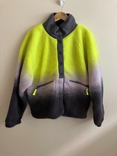 Free People Movement Rocky Ridge Oversize Crop Jacket, Yellow, X-large, Rrp $158