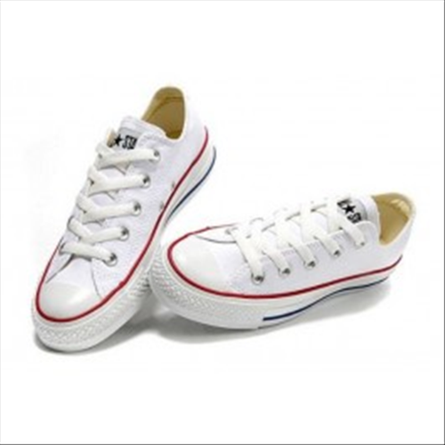 CONVERSE Chuck Taylor All Star Low White num-43 | eBay
