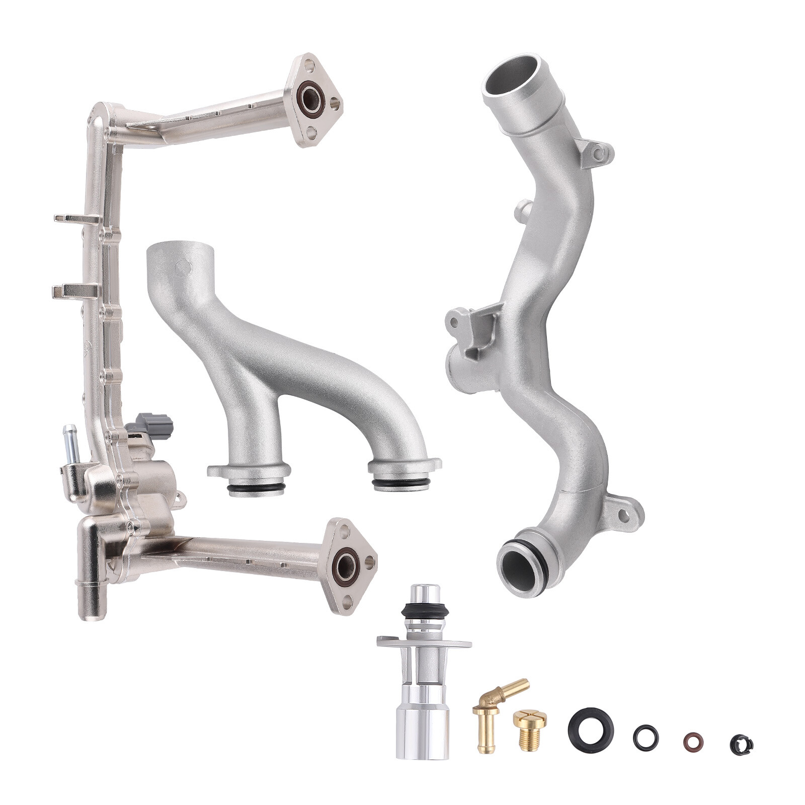 Aluminum Coolant Water Pipe Kit for Jaguar F-Type XE XF XJ 3.0L AJ814006