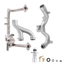 Aluminum Coolant Water Pipe Kit For Jaguar F-Type Jaguar XE XF XJ 3.0L AJ814006