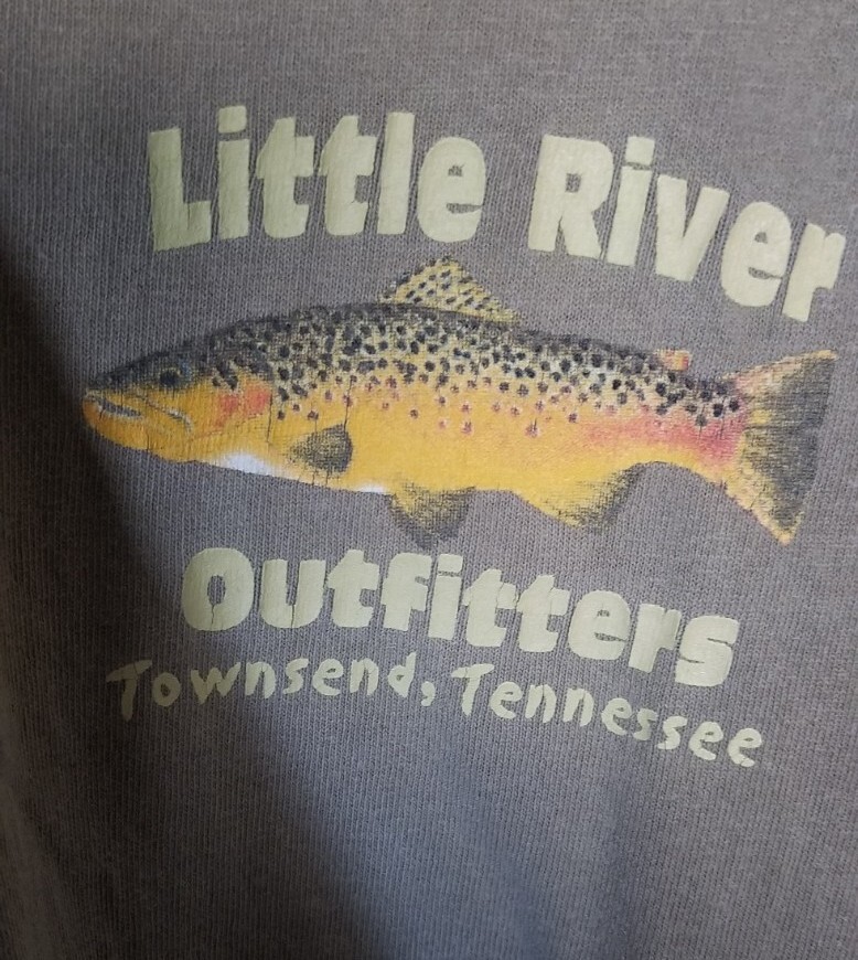 Little River Outfitters Townsend Tennessee Mens T Shirt 2Xl light 