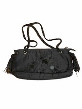 Inge Christopher Black Beaded Evening Purse Small