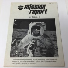 vintage NASA Apollo 12 Mission Report No 8 1972