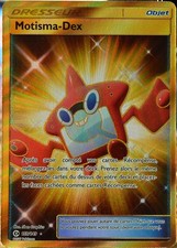 carte Pokémon 159/149 Motisma-Dex - FULL ART SECRETE SM1 - Soleil et Lune NEUF F