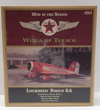 ERTL DIE CAST WINGS OF TEXACO 1930 LOCKHEED SIRIUS 8A AIRPLANE BANK CP5907