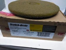 Scotch-Brite Clean & Shine Pad 14" Diameter ( OPEN BOX OF 5 )
