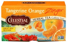 Celestial Seasonings Herb Tea Tangerine Orange Zinger 20 Tea Bags