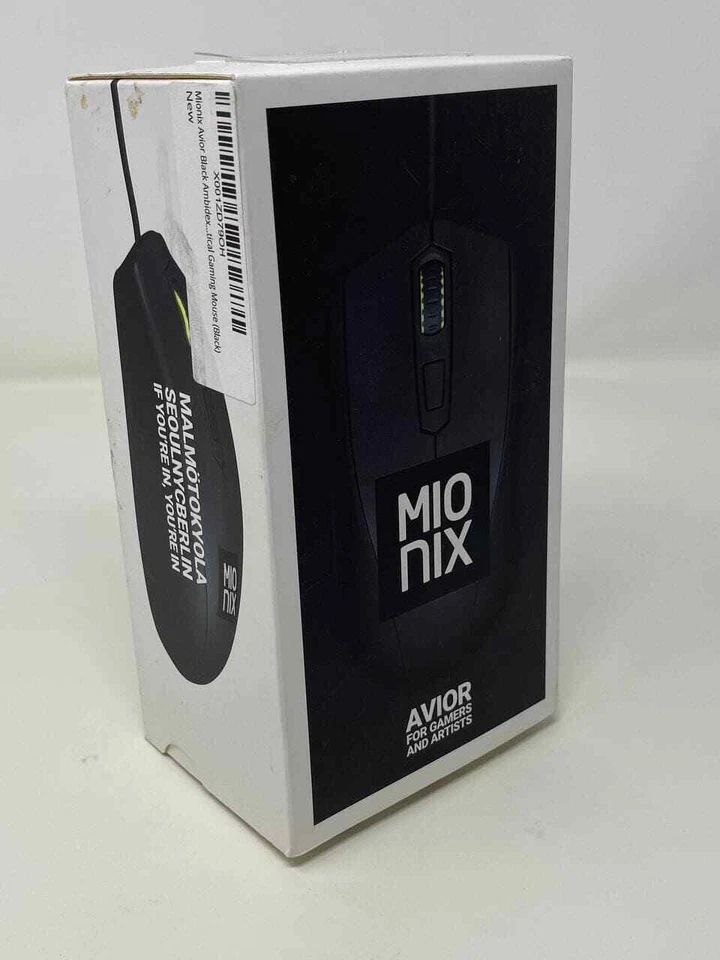 MIONIX AVIOR OPTICAL 5000DPI GAMING MOUSE WIRED USB BLACK (MNX-01-27009-G) - Image 2 of 4