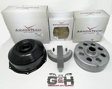 Rear Brake Drum +Cover +Shoes +Springs 1988-2000 Honda TRX 300 Fourtrax 2x4 4x4