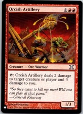 Magic the Gathering Orcish Artillery The List MTG Free Shipping!