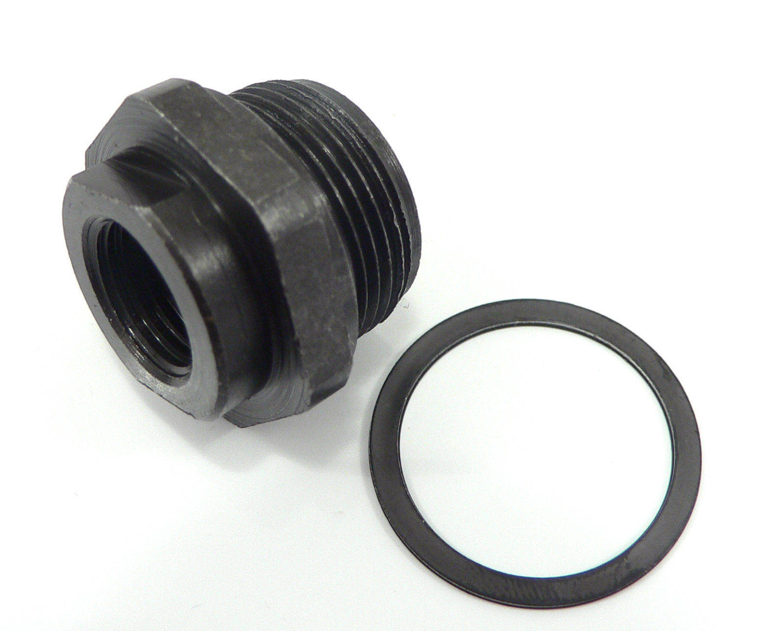 Holley 26-27 Fuel Inlet Fitting 5/16" Tube 1/2" Inverted Flare To 7/8-20 2 PacK