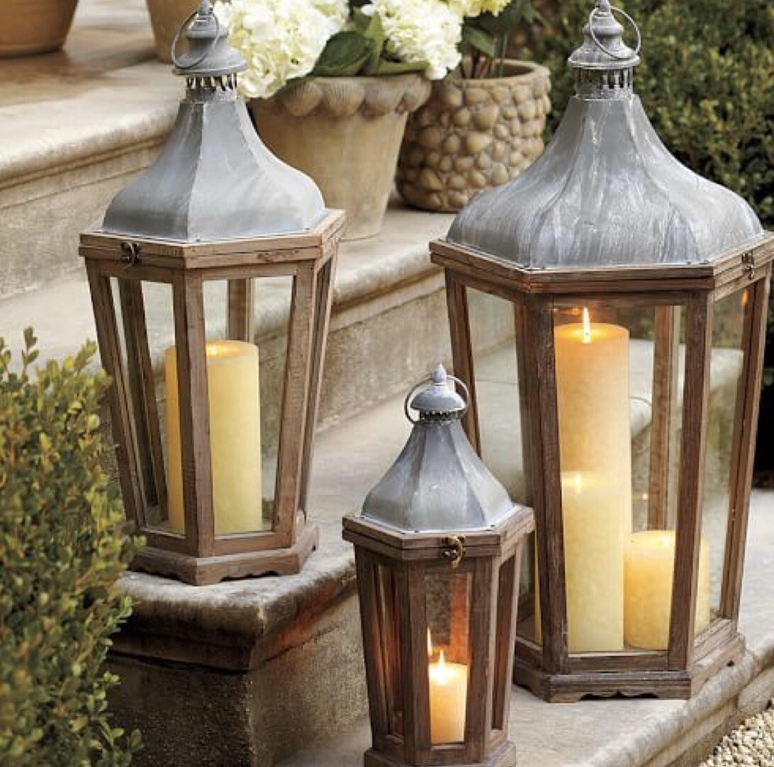 Lanterns Pottery Barn Style Farmhouse Park Hill Collection