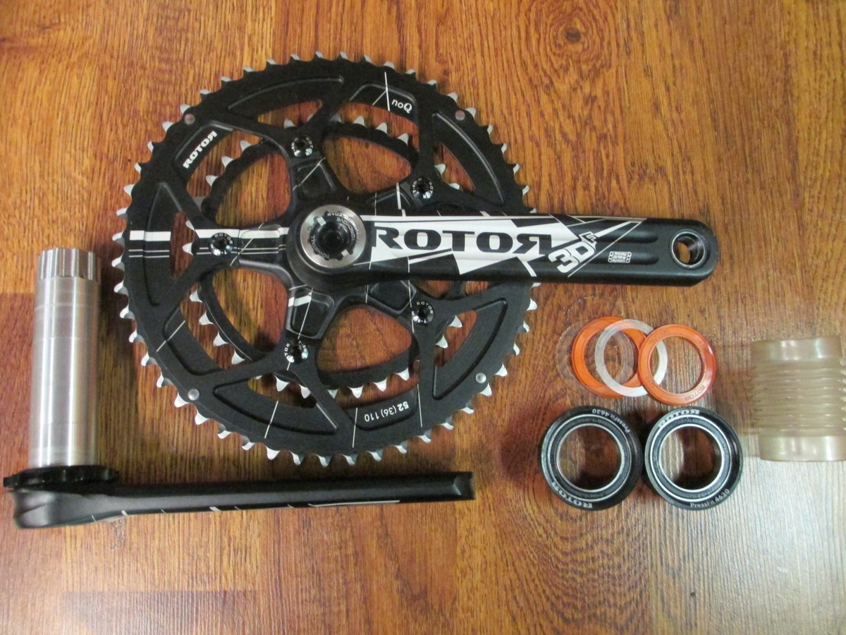 ROTOR 3DF クランクセット（noQ 52-36）