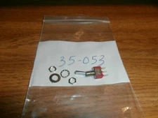 GC Electronics 35-053 SPDT ON-ON  Mini Toggle Switch,PC MOUNT,NOS