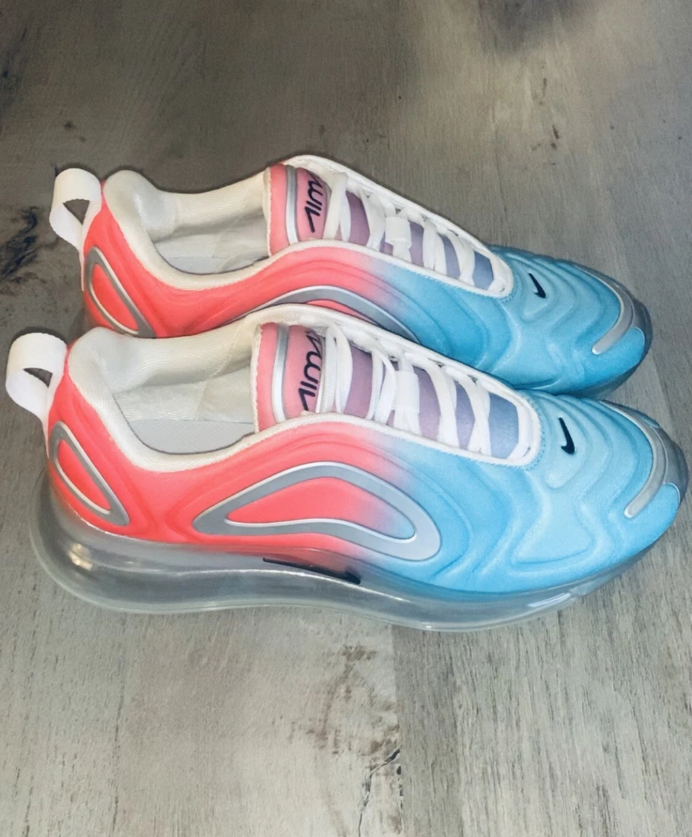 Nike Air Max 720 Pink Sea Running Shoes AR9293-600 Womens Size 12