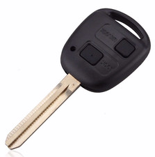 guscio chiave cover telecomando per toyota yaris rav 4 con lama 2 tasti